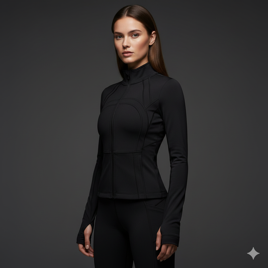 The Sculpting Seamless Jacket: High-End Long Sleeve Activewear